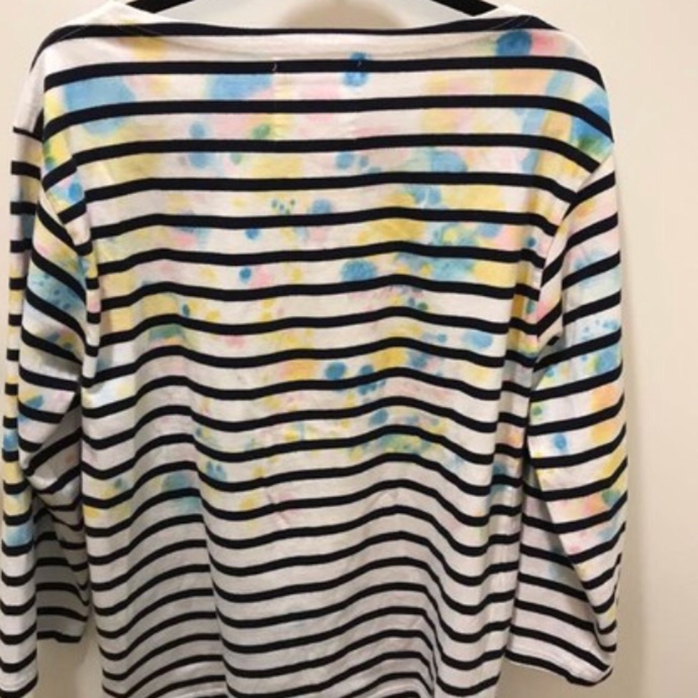 PushButton Paint Stripe T-shirt